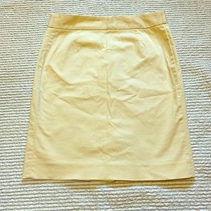 JCrew pencil skirt- stretch material- size 6